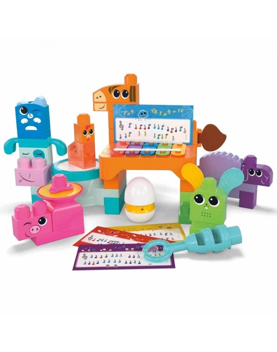 ÇOK SATAN HPB46 Mega Bloks® Çiftlik Orkestrası 40 parça +1 yaş