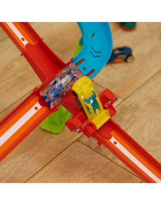 ÇOK SATAN HPC07 Hot Wheels Neon Yarışlar Çoklu Yarış Heyecanı Pist Seti