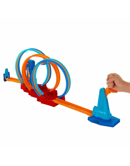 ÇOK SATAN HPX93 Hot Wheels Ultra Hots Çılgın Çember Yarışı Seti