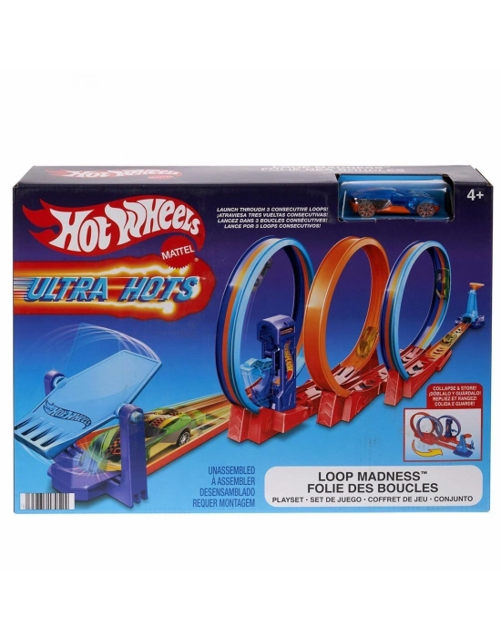 ÇOK SATAN HPX93 Hot Wheels Ultra Hots Çılgın Çember Yarışı Seti