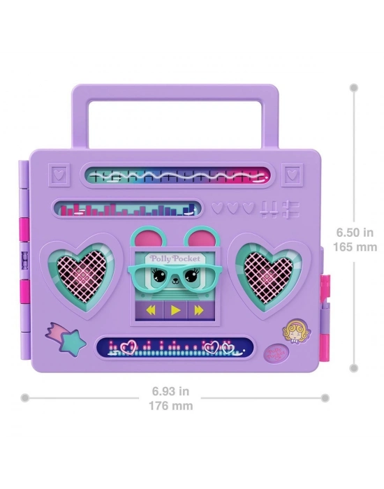 ÇOK SATAN HRD65 Polly Pocket Radyo Temalı Moda Eğlencesi Oyun Seti