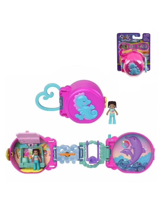 ÇOK SATAN HRD73 Polly Pocket Sevimli Hayvancık Temalı Mini Oyun Setleri