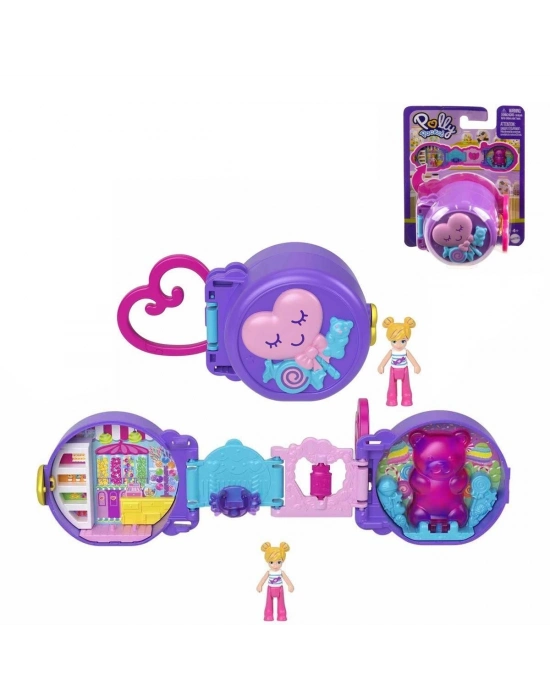 ÇOK SATAN HRD73 Polly Pocket Sevimli Hayvancık Temalı Mini Oyun Setleri