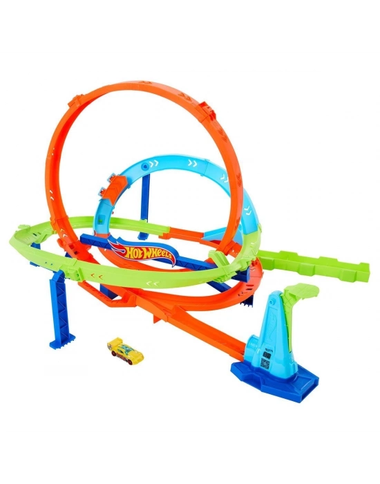 ÇOK SATAN HTK16 Hot Wheels Bumerang Çemberli Yarış Pisti