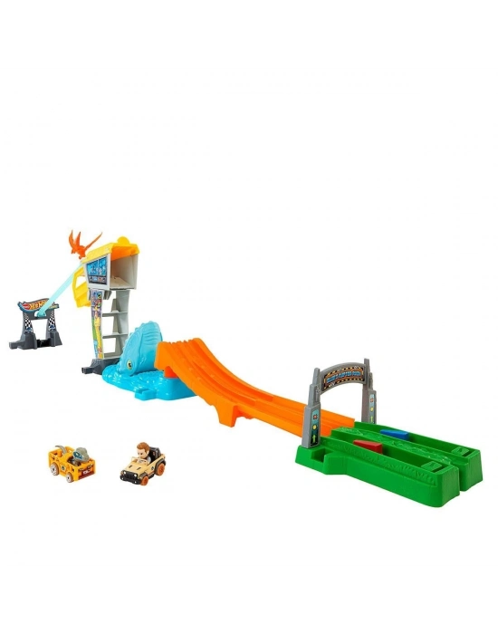 ÇOK SATAN HTP12 Hot Wheels Racerverse Jurassic Pist Seti
