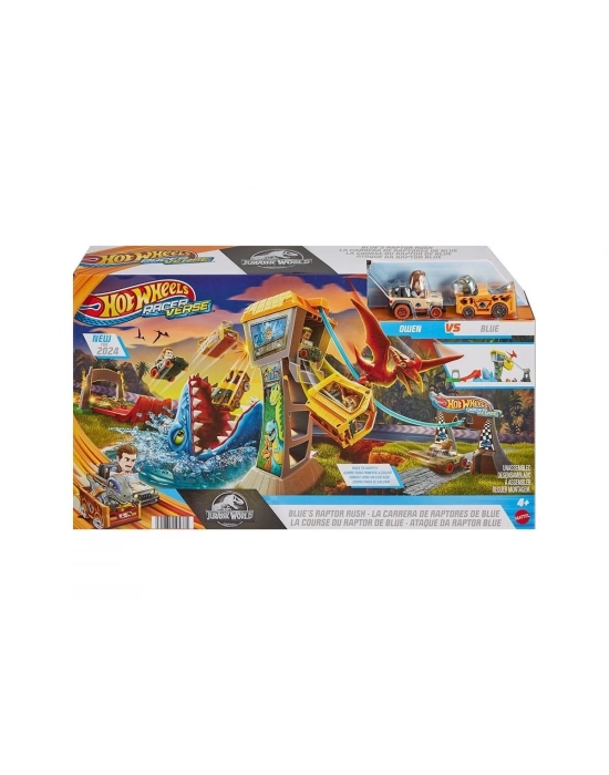ÇOK SATAN HTP12 Hot Wheels Racerverse Jurassic Pist Seti