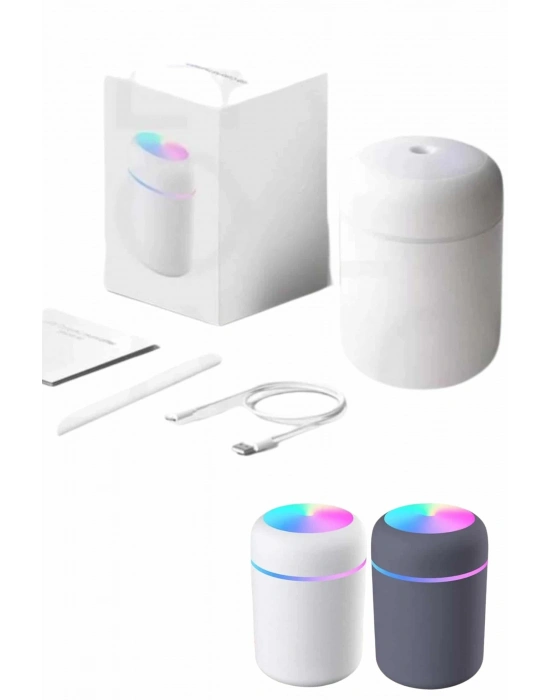 ÇOK SATAN Humidifier LED Işıklı Mini Ortam Oda Kokusu Aromaterapi Buhardanlık