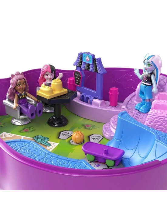 ÇOK SATAN HVV58 Polly Pocket - Monster High Temalı Kompakt Oyun Seti