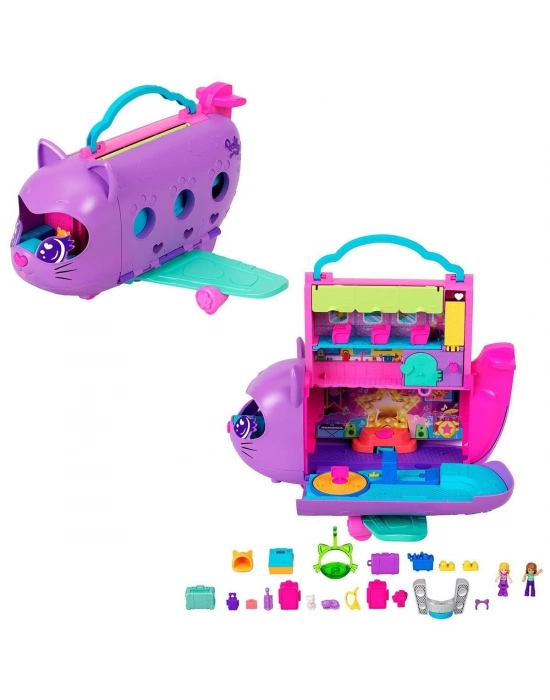 ÇOK SATAN HWP19 Polly Pocket Adventures in Rio Uçak Oyun Seti