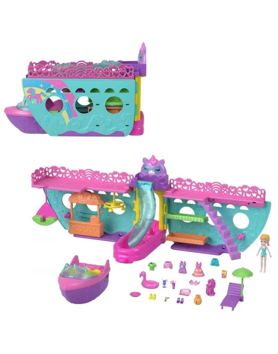 ÇOK SATAN HWP26 Polly Pocket Unicorn Bot Oyun Seti