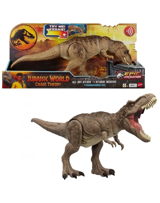 ÇOK SATAN HXF53 Jurassic World Saldırgan T-Rex Figürü