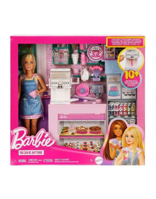 ÇOK SATAN HXN94 Barbie Kahve Dükkanı Oyun Seti