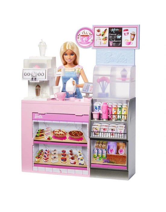 ÇOK SATAN HXN94 Barbie Kahve Dükkanı Oyun Seti