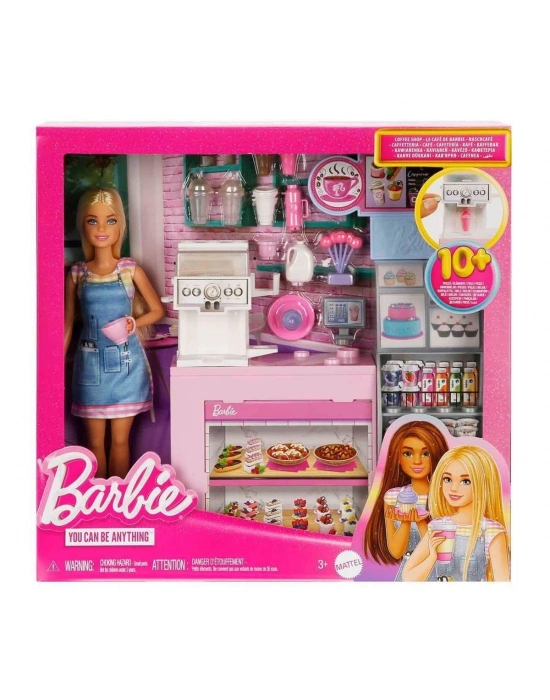 ÇOK SATAN HXN94 Barbie Kahve Dükkanı Oyun Seti