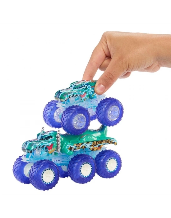 ÇOK SATAN HYJ29 Hot Wheels Monster Trucks Power Smashers Çoklu Paket