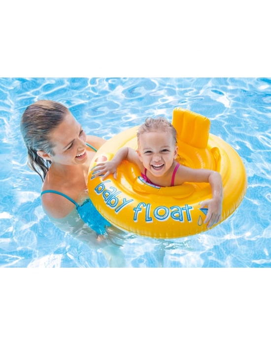 ÇOK SATAN IBF56585 İntex Sarı Baby Float 70 cm 6-12 Ay