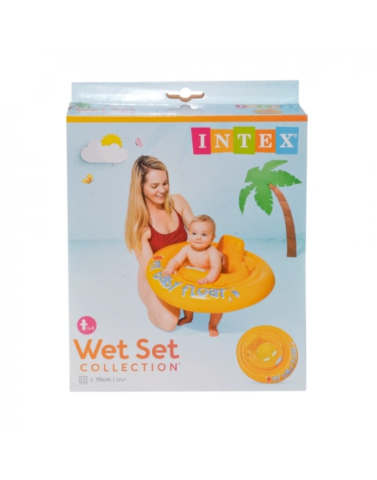 ÇOK SATAN IBF56585 İntex Sarı Baby Float 70 cm 6-12 Ay