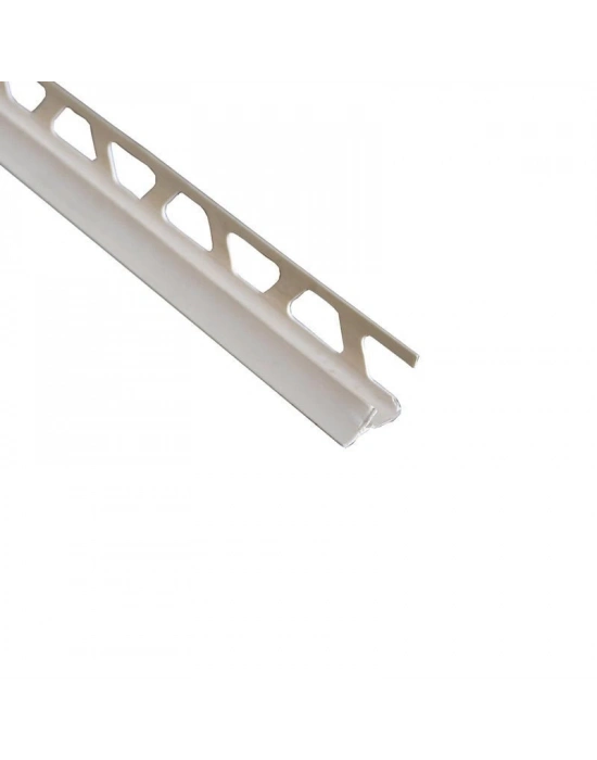 ® İç Köşe Plastik Profil 10 mm 2,70 Beyaz (10 Adet)