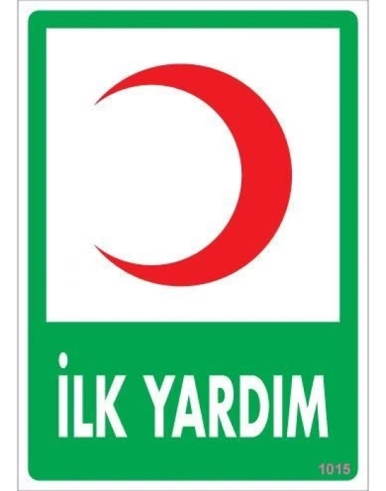 ® İlk Yardım Dolabı Levhası 25x35 KOD:1015
