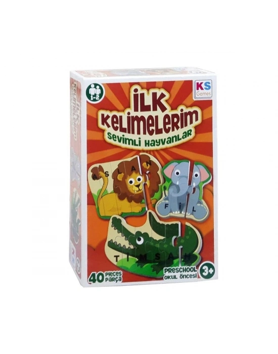 ÇOK SATAN ILK805 İlk Kelimelerim -KS Puzzle