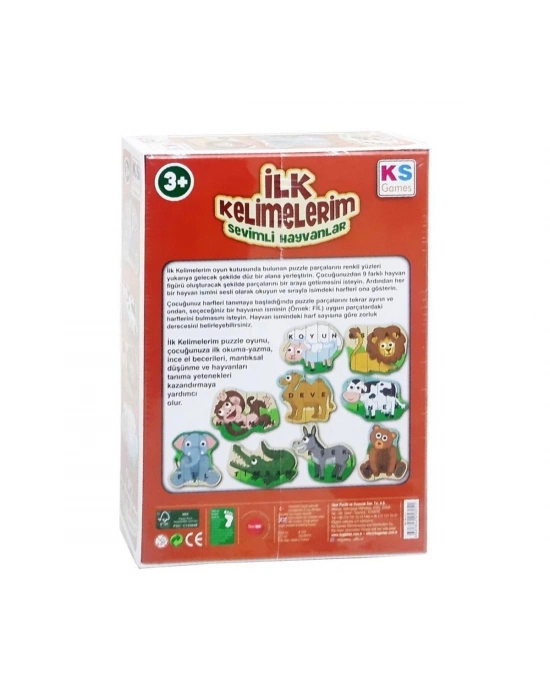 ÇOK SATAN ILK805 İlk Kelimelerim -KS Puzzle