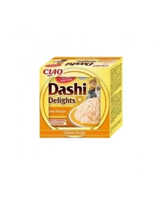 ÇOK SATAN Inaba Ciao Dashi Delights Tavuklu Kedi Çorbası 70 Gr