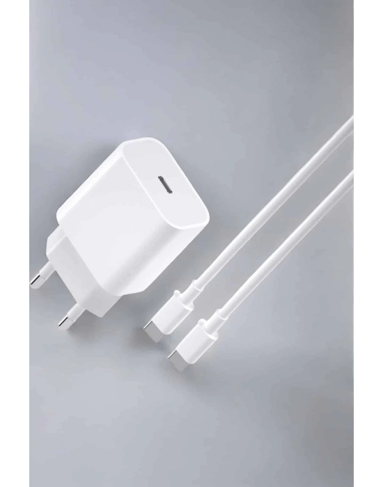 ÇOK SATAN İOS Uyumlu Type-C Girişli Hızlı Şarj 15/15 Pro Max Adaptör ve Kablosu