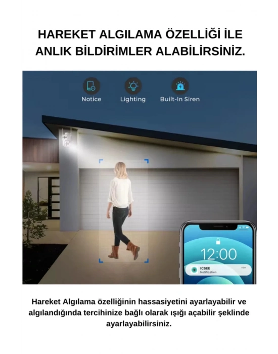 ÇOK SATAN Ip Kamera 2+2 Mp 4mp 1080p Ultra Hd Hareketli Sensör Dış Ortam Ip Kamera Speed Dome Akıllı Ip Çift Kamera
