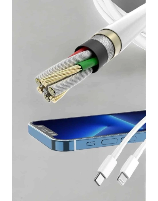 ÇOK SATAN Iphone Tüm Modellerle Uyumlu Hızlı Şarj Kablosu İOS 30W