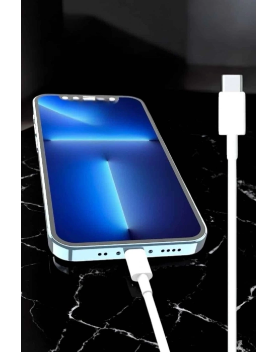 ÇOK SATAN Iphone Uyumlu İOS Uyumlu Lightning Hızlı Şarj Tye C Lightning Şarj Kablosu