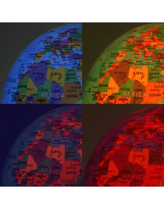 ÇOK SATAN Işıklı Dünya Atlas
