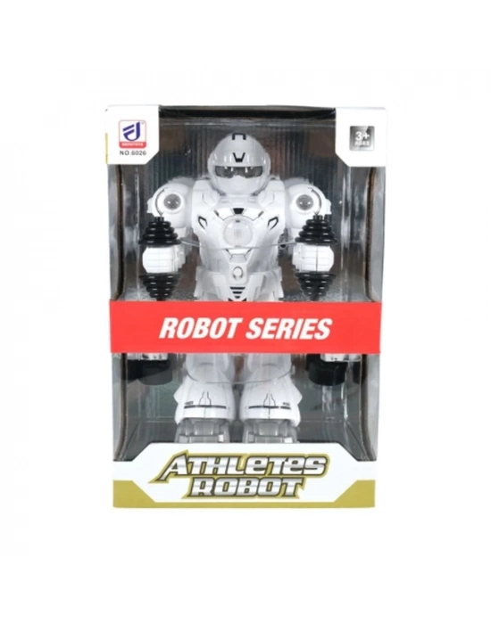 ÇOK SATAN Işıklı Sporcu Atletik Robot 26 cm