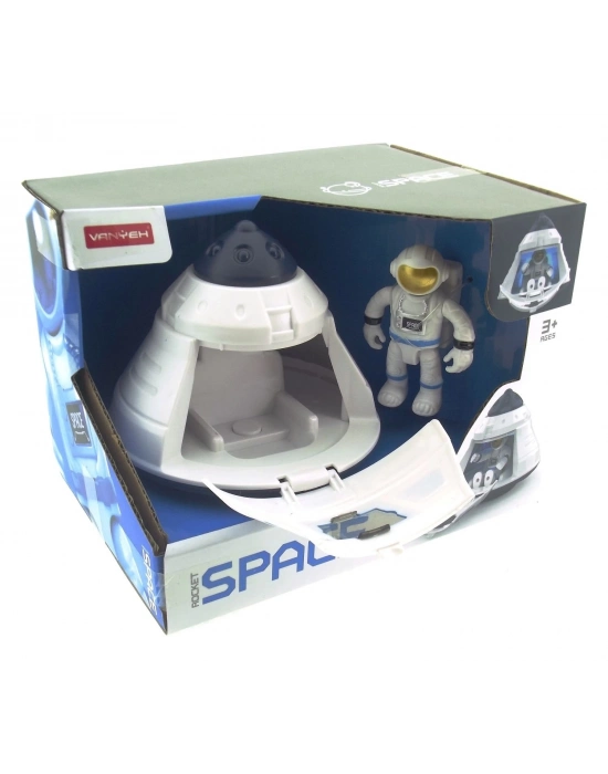 ÇOK SATAN Işıklı ve Astronotlu Uzay Kapsülü