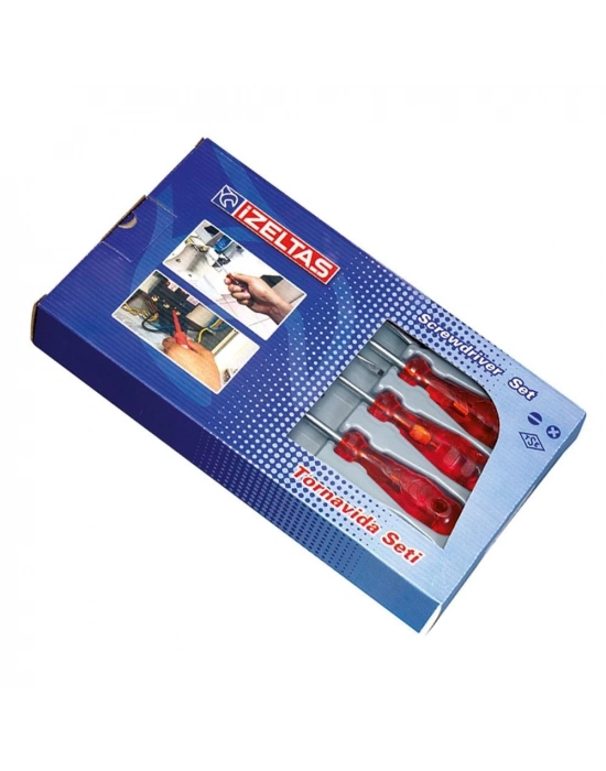® İzeltaş 4100 Kraft Tornavida Seti 7 Parça