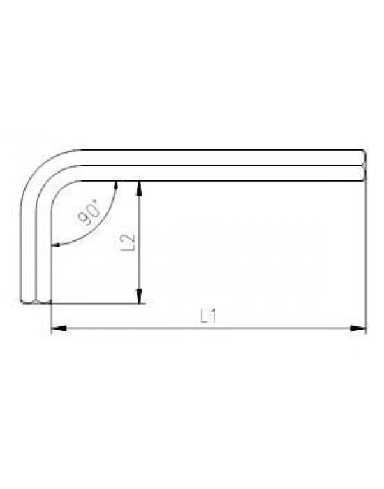 ® İzeltaş 4900 Allen Anahtar Altı Köşe 1,5 mm