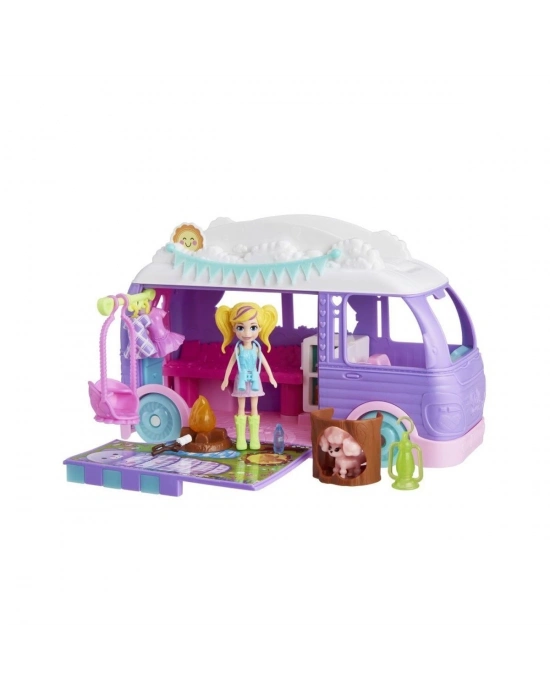 ÇOK SATAN JCC32 Polly Pocket Eğlenceli Karavan Oyun Seti