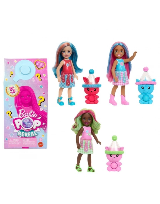 ÇOK SATAN JCN89 Barbie Chelsea POP Reveal Milkshake Serisi