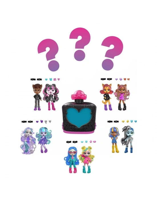 ÇOK SATAN JCY18 Monster High Sürpriz İksiler -  Havalı Arkadaşlar Serisi