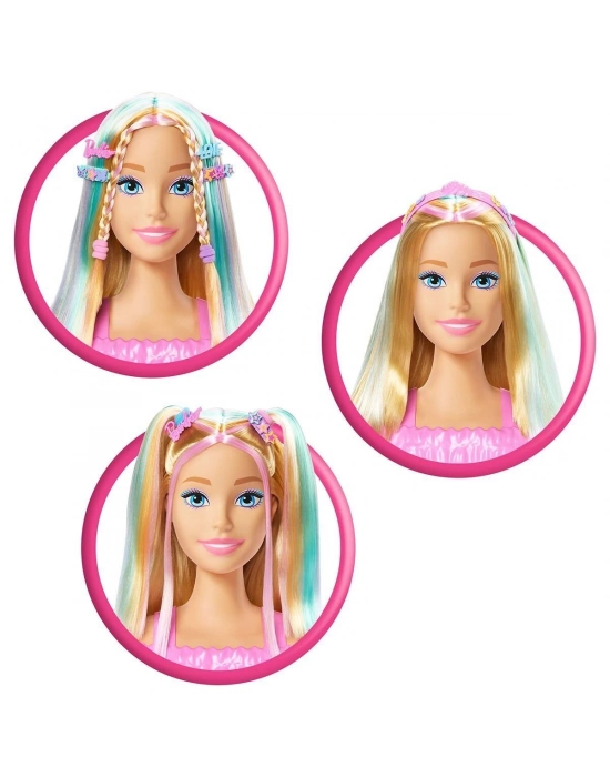 ÇOK SATAN JFG81 Barbie Saç Tasarımı Büstü