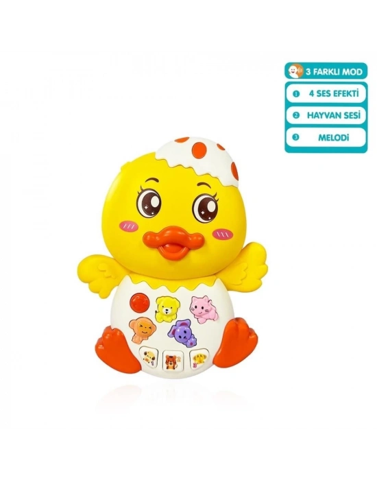 ÇOK SATAN JLG-855-144A IŞIKLI VE MÜZİKLİ ÖRDEK BEBEK -VRD