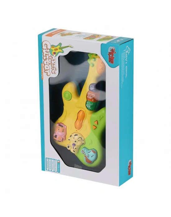 ÇOK SATAN JLG-855-34A Işıklı ve Müzikli Gitar Bebek Pianosu