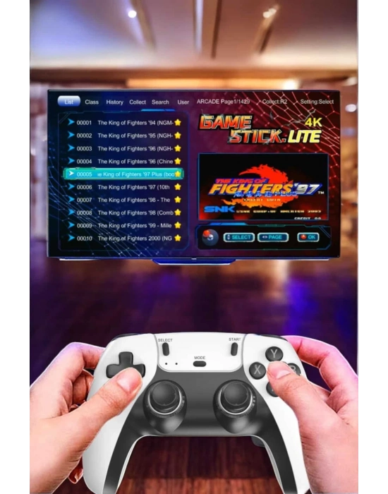 ÇOK SATAN Joystick Çift Kollu Oyun Kolu Retro Oyun Yüksek Çözünürlüklü 3D Game