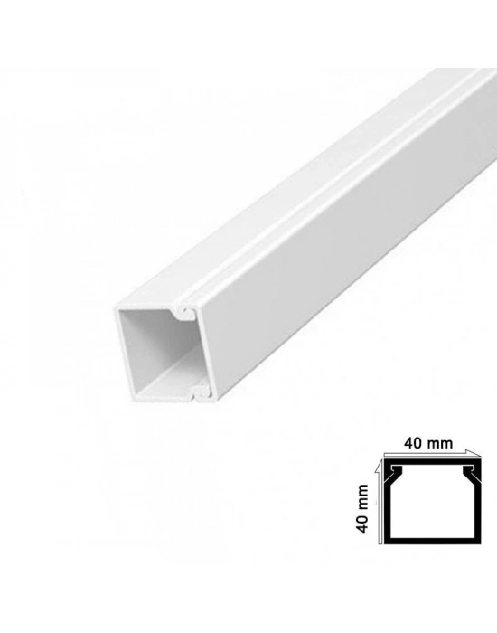 ® Kablo Kanalı 40x40 mm 2 Metre