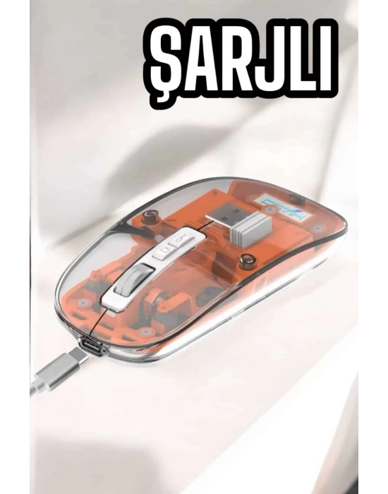 ÇOK SATAN Kablosuz Mouse Fare 5.0 Bluetooth Bağlantılı USB Girişli