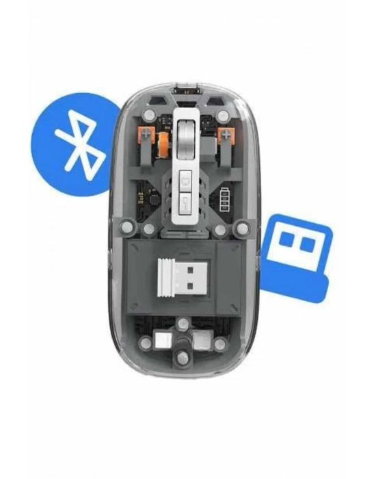 ÇOK SATAN Kablosuz Mouse Fare Şarjlı Bluetooth Wireless Çift Modlu Sessiz