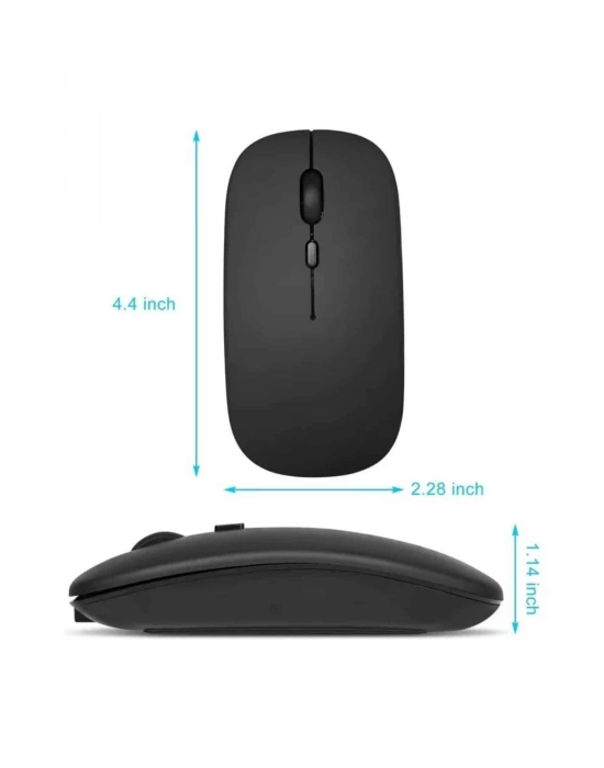 ÇOK SATAN Kablosuz Mouse Fare Şarjlı Bluetooth Wireless Çift Modlu Sessiz