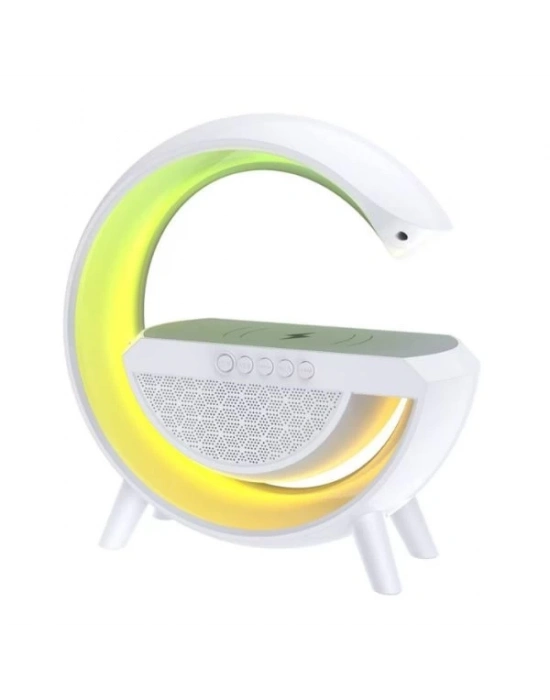 ÇOK SATAN Kablosuz Şarj Standlı RGB Hoparlör
