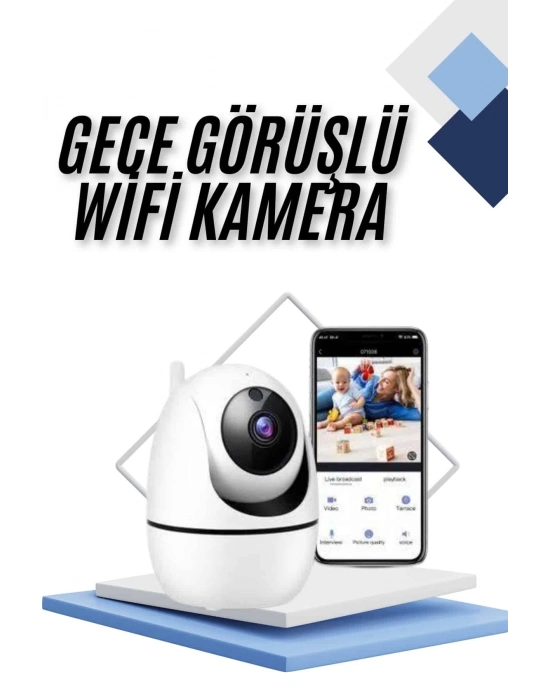 ÇOK SATAN Kablosuz Wifi Destekli Akıllı Güvenlik Kamerası Hareket Sensörlü