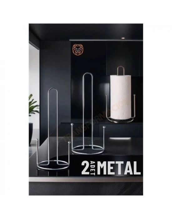 ÇOK SATAN Kağıt Havlu Tutucu Metal 2 ADET