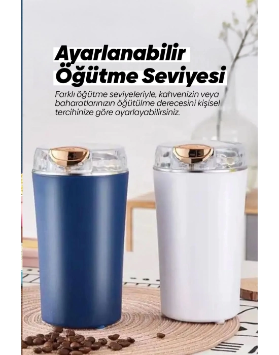 ÇOK SATAN Kahve ve Baharat Öğütücü Paslanmaz Çelik Elektrikli Öğütücü